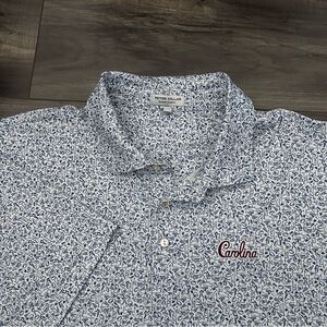 Peter Millar Summer Comfort South Carolina Gamecocks AOP Blitz Polo Mens 2XL XXL